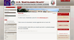 Desktop Screenshot of alberghieroscappi.it